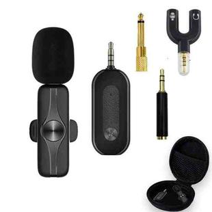 Elebest 3.5mm Wireless Lavalier Microphone Mini Clip-On Mic, Spec: One Drag One Set 3