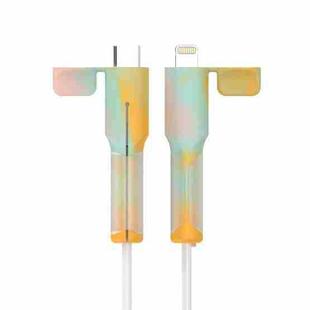 Silicone Charger Cable Protector Sleeve Anti-Break Cable Protector Case, Color: For 8 Pin Colorful