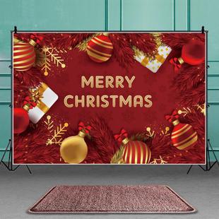 120x80cm Merry Christmas Candy Balloon Photography Background, Color: 12800223