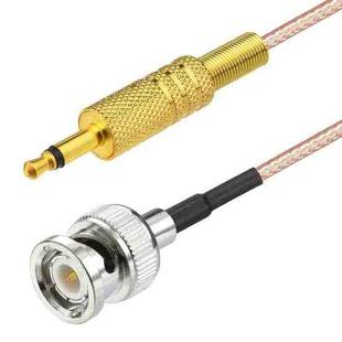 100cm BNC Male To 3.5mm Male Stereo Adapter Coaxial Power Audio RG316 Cable