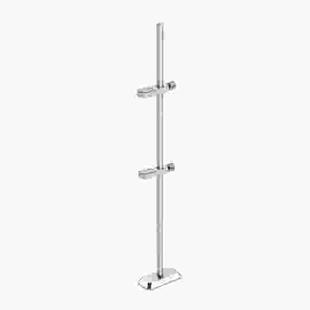 COOLMOON GH260 Desktop Computer Vertical Mounted Graphics Card Protection Shelf Metal Rod Magnetic Support Bracket, Color: GH260 Silver