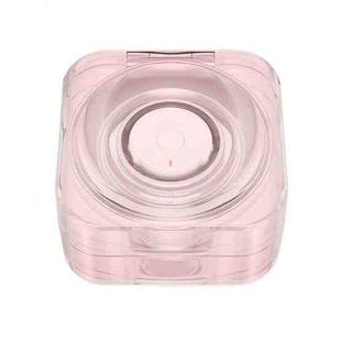 For Samsung Galaxy Ring Charging Case Protective Cover Smart Ring Accessories(Transparent Pink)