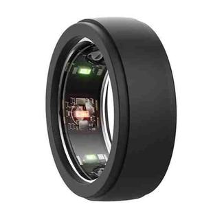 For Samsung Galaxy Ring / Oura Ring Silicone Solid Color Cover Scratch Resistant Case, Size: S(Black)