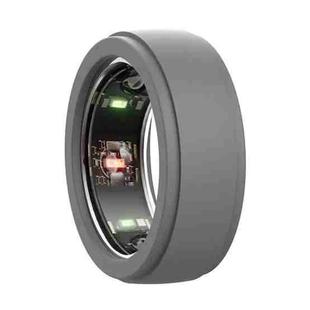 For Samsung Galaxy Ring / Oura Ring Silicone Solid Color Cover Scratch Resistant Case, Size: S(Dark Gray)