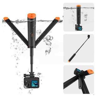 TELESIN 61cm Underwater Buoyancy Bar Retractable Selfie Stick Tripod For GoPro Insta360 DJI OSMO Action Camera