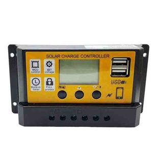 10A 12V/24V Simple Solar Controller Light Time Control Solar Panel Regulator Controller With USB