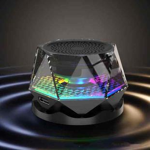 Magnetic Diamond Bluetooth Speaker with RGB Color Light Portable Phone Stand