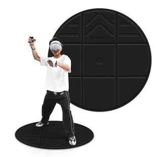 DEVASO VR Glasses Sport Game Simulation Floor Mat(Black)