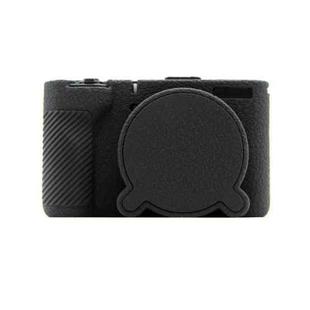 For Canon PowerShot V1 Camera Protective Silicone Case(Black)