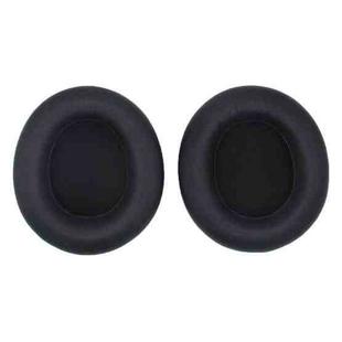 1pair For SteelSeries Arctis Nova 3 / 5 / 7 / Pro Wired Headphone Sponge Cover, Color: Black Leather