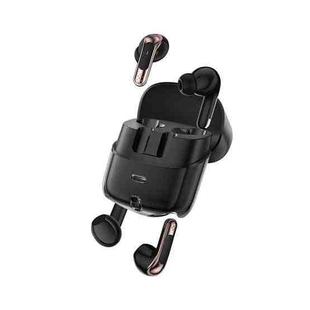 J17 In-Ear Bilateral Stereo Couple Wireless Bluetooth Earphone(Black)