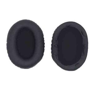 1pair For Razer Opus X Headphone Replacement Sponge Cover Ear Pad Accessories(Black Leather)