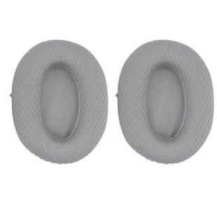 1pair For Razer Opus X Headphone Replacement Sponge Cover Ear Pad Accessories(Gray Net)