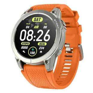 Outdoor Sports Smart Watch 1.43 Inch Ultra HD AMOLED Screen Bluetooth Talking Watch(Orange)