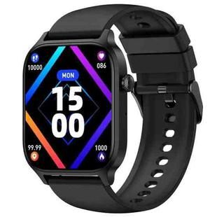 Bluetooth Talk HD Large Screen Heart Rate Oxygen Monitoring Multi-Sport Mode Smart Watch(Black)