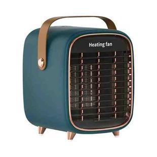 Y36 Mini Portable Desktop Heater Home Office Electric Heater, Color: EU Plug Green