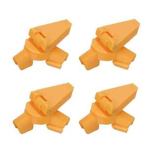 For DJI Neo CQT Booster Landing Gear Folding Small Stand(Orange)