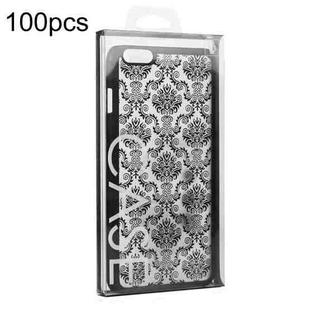 100pcs /Pack  Blister PVC Phone Case Packaging Box Clear Retail Box, Size: For 4.7 Inch