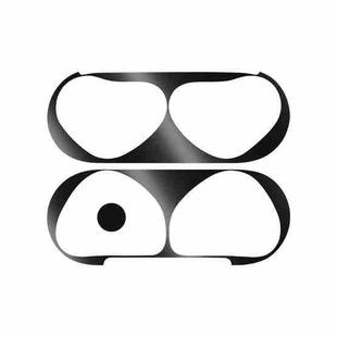 For Apple AirPods 4 Metal Sticker Case(Black)