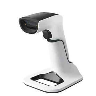 1D 2D QR Barcode Scanner Wireless Handheld Bluetooth Barcode Reader With Stand