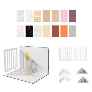 42x29cm Window Pane Background Thickened Photography Props Board(Four)