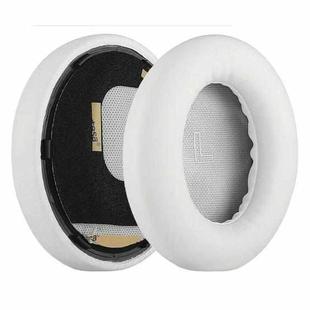 1pair For BOSE QC Ultra Headphone Leather Sponge Cover Earmuffs, Color: White Leather