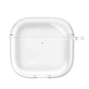 For AirPods4 Earphone Soft Protective Case, Size: Without Keychain(Transparent)