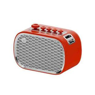 P13 Multifunctional White Noise Sleeper Home Bedside Desktop Wireless Plug-In Bluetooth Speaker(Red)