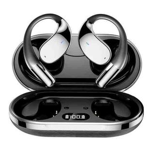 Q39 On-Ear Open Sports Wireless Digital Bluetooth Earphones, Color: Black