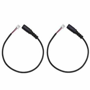 2pcs DC 5.5 X 2.1mm Female To XH2.54 Terminal Motherboard Connection Cable(B3-28)