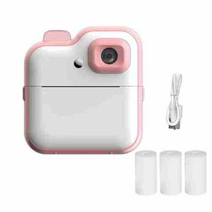 Q6 Kids Digital Camera Mini Instant Print Camera Toy Wireless HD Print Photo Gift(Pink)