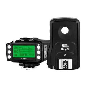 For Nikon Pixel King Pro Camera Wireless Radio Flash TTL Transmitter and Receiver