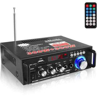 AV-298BT 300W+300W Hi-Fi Stereo Amplifier Bluetooth Home Audio Karaoke Digital Amplifier AU Plug