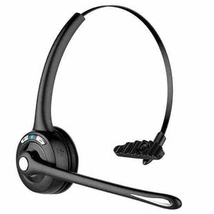 Bluetooth 5.0 Mono Wireless Business Headset Customer Service Dedicated Headset(Black)