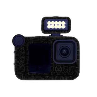 For GOPro HERO13 Black Camera Stickers Body Protective Film, Style: 09 Circuit Black