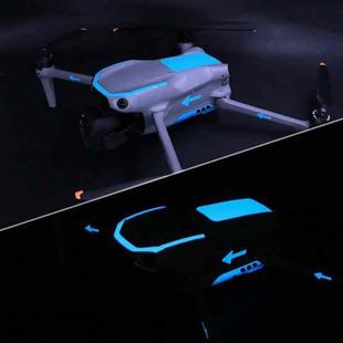 For DJI Air 3S / 3 Luminous Stickers Night Glow Film(Blue)