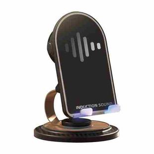 Portable Induction Bluetooth Speaker Rotating Mobile Phone Tablet Stand, Spec: Standard