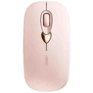 Inphic Q8 Gen 2 Bluetooth Mouse Wireless Silent Charging Office Business Girls Laptop Mouse(Milk Tea Color)