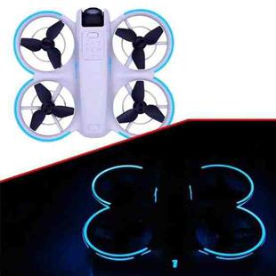 For DJI Neo Luminous Stickers Night Glow Cool Film(Sky Blue)