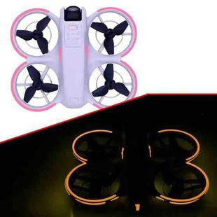 For DJI Neo Luminous Stickers Night Glow Cool Film(Pink)