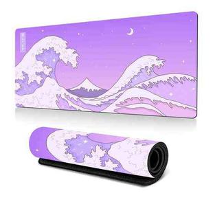 300x700x3mm Big Wave Gaming Mouse Pad Non-Slip Rubber Desk Mat(No.27)