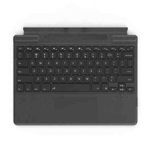 For Microsoft Surface Pro 8 / 9 / X Bluetooth Keyboard Magnetic Tablet Wireless Touch Backlit Keyboard With Pen Slot(Black)