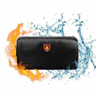 Fireproof and Waterproof Protective Bag for Digital Accessories Valuables 7.87x4.3x0.78 Inch