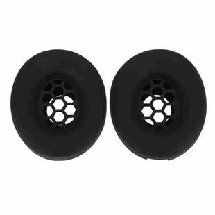 For Beats Studio Pro Headphones Silicone Cover Ear Cushion(Black)