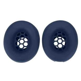 For Beats Studio Pro Headphones Silicone Cover Ear Cushion(Deep Blue)