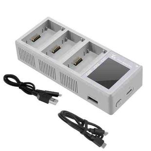 For DJI Mini 4 Pro / Mini 3 Pro / Mini 3 YX Color Screen 3-Way Charger Battery Manager Without Plug