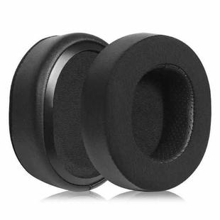 1pair Headset Sponge Earmuffs for SteelSeries Arctis Pro / Arctis 3 / 5 / 7, Color: Black ??Ice Leather