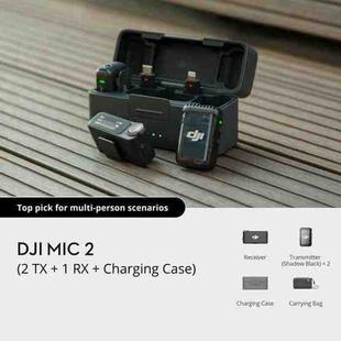 Original DJI Mic 2 (2 TX + 1 RX + Charging Case)