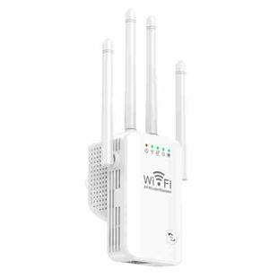 Urant U9 300Mbps 2.4G Wireless Repeater WiFi Signal Amplifier Support WPS Quick Setting EU Plug White