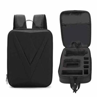 For DJI Air 3 / 3S BKANO AS3-013 Portable Shoulder Bag Hard-shell Storage Backpack(Black)